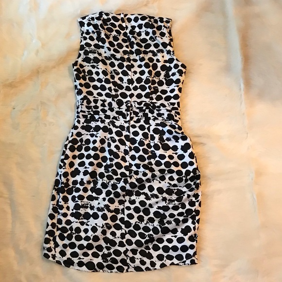 H&M Tulip Skirt Polka Dot Dress - Picture 7 of 8